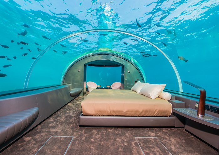 Построен первый в мире отель под водой